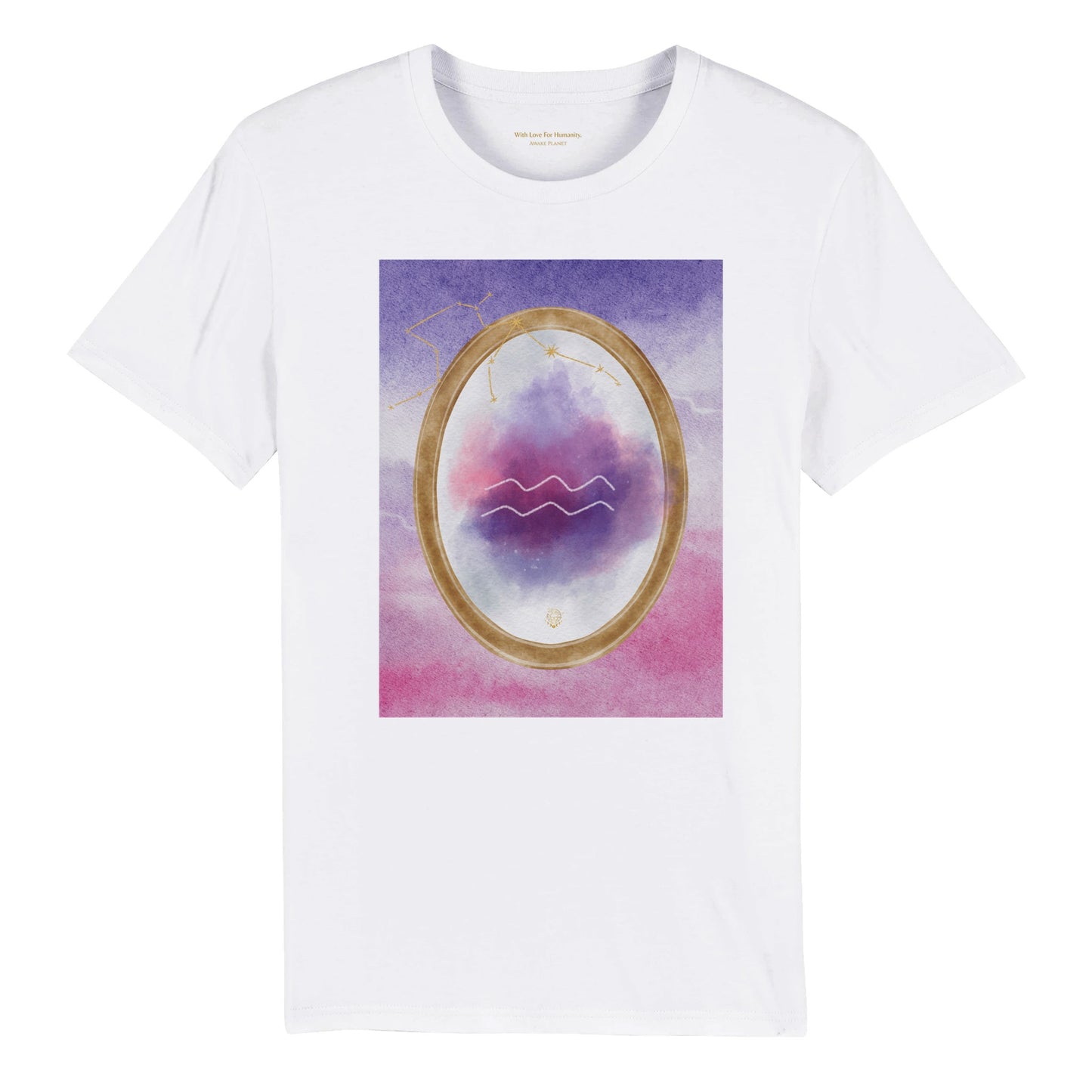 The Age Of Aquarius Mirror - 100% Organic Cotton T-Shirt