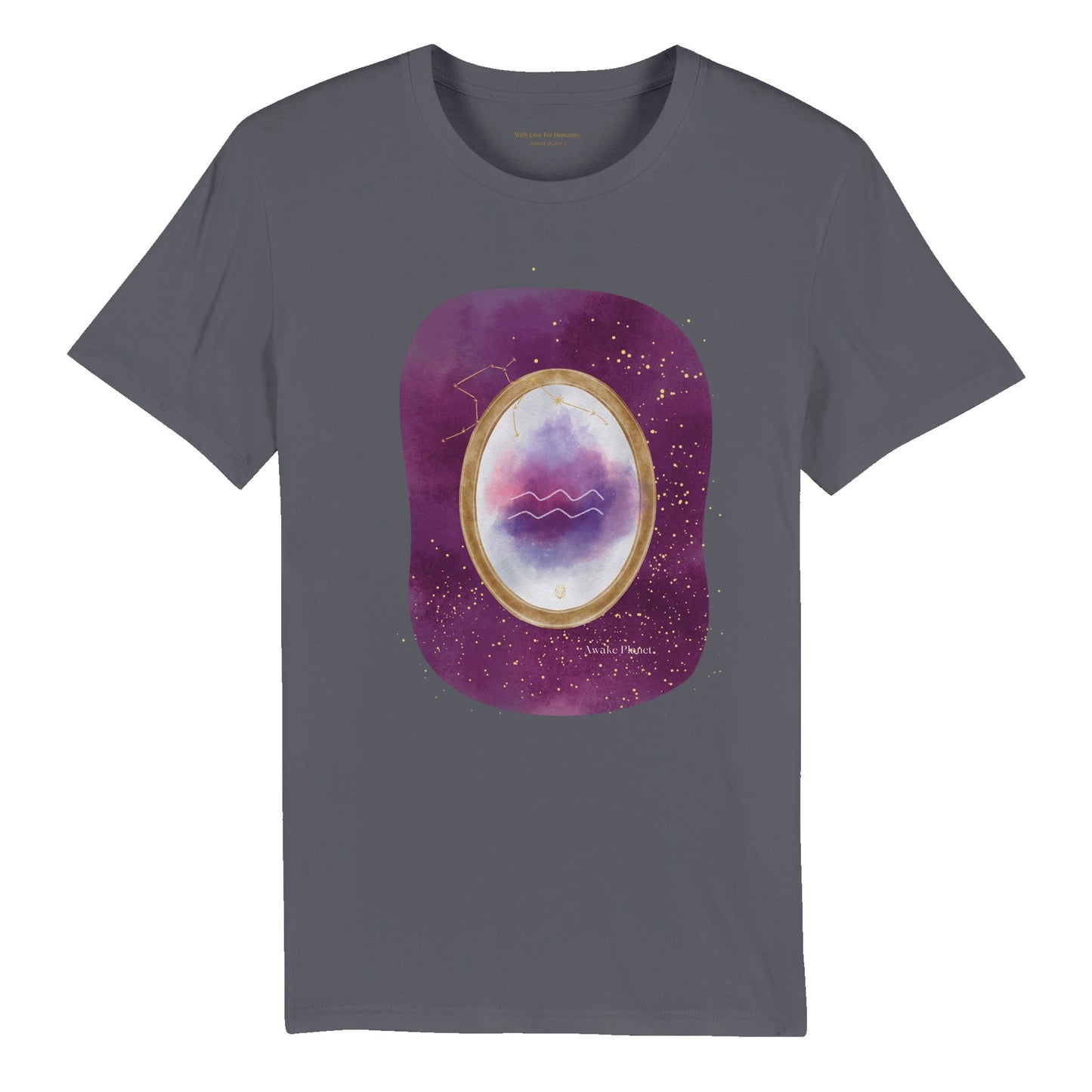 Aquarius Mirror - 100% Organic Cotton T-Shirt