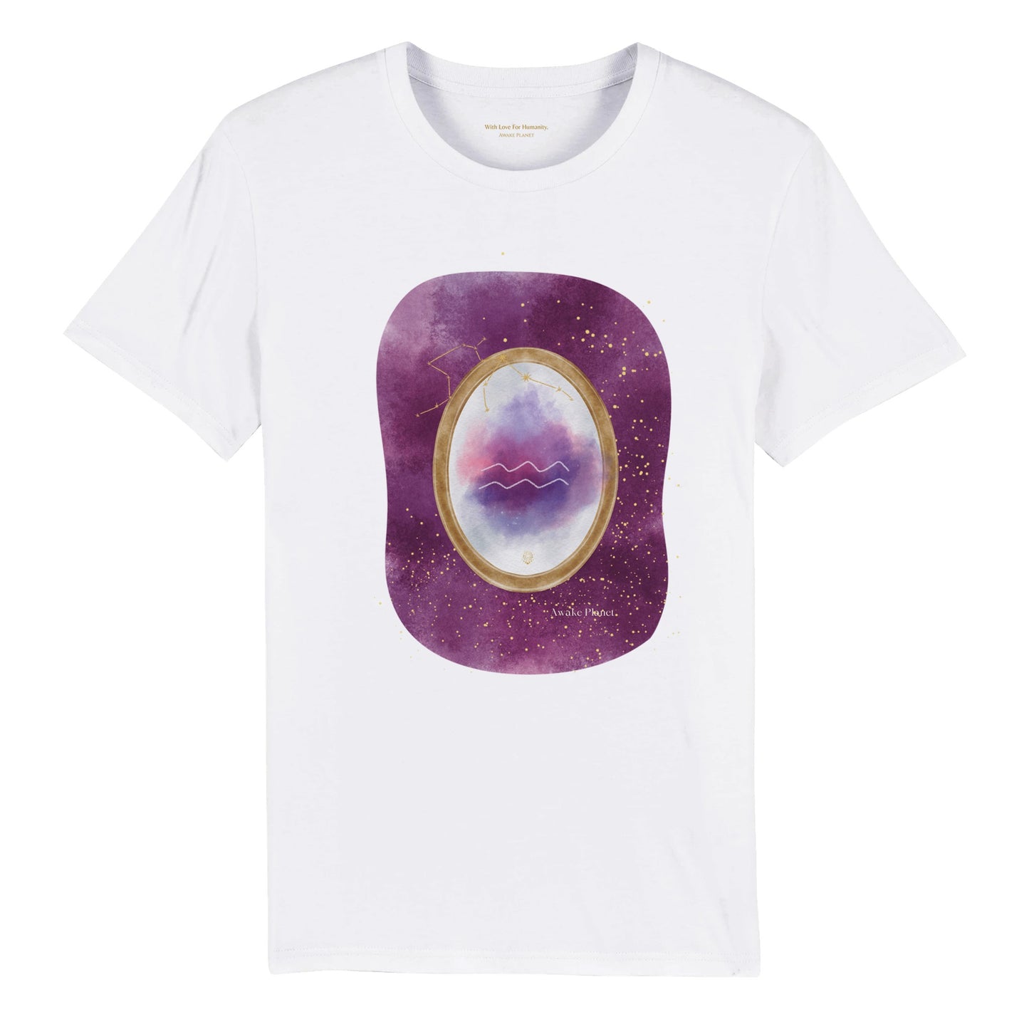 Aquarius Mirror - 100% Organic Cotton T-Shirt