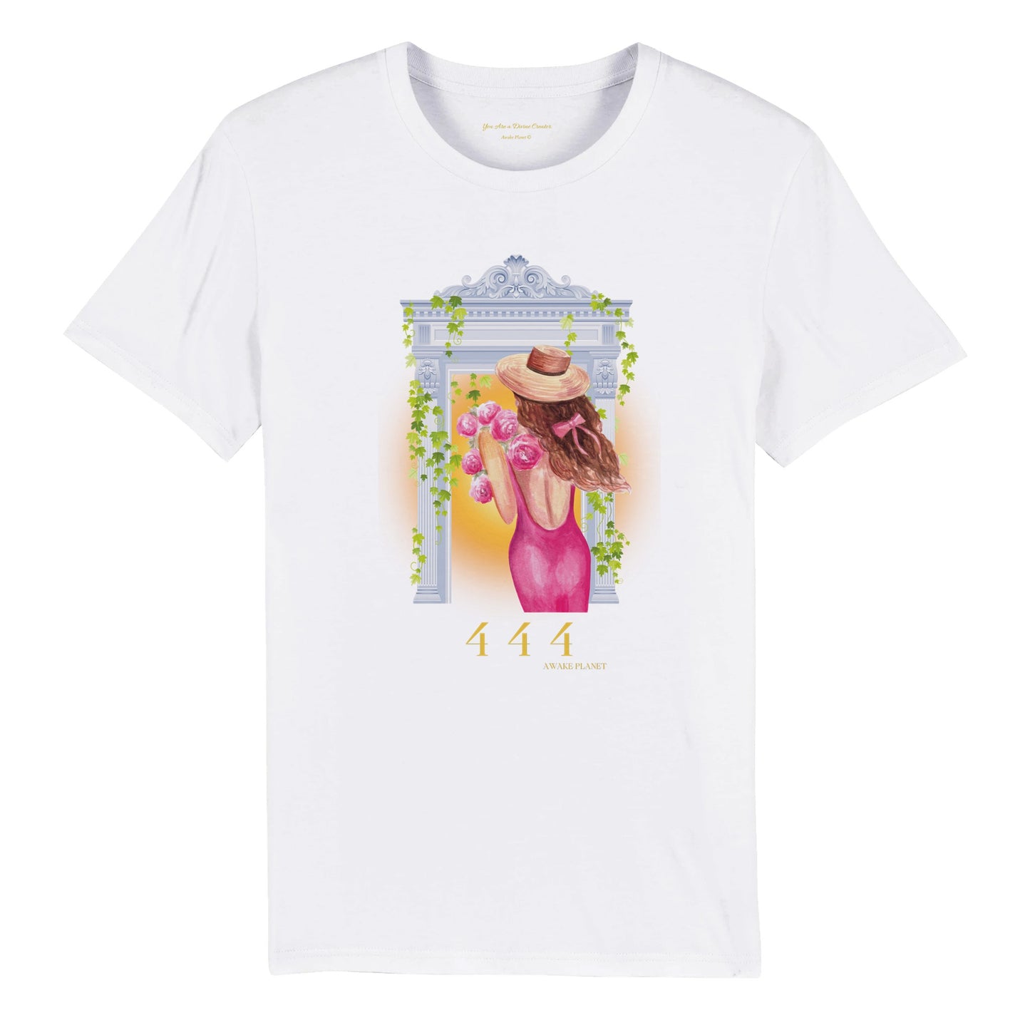 Z - 444 Angel Number T-Shirt - 100% Organic Cotton T-Shirt