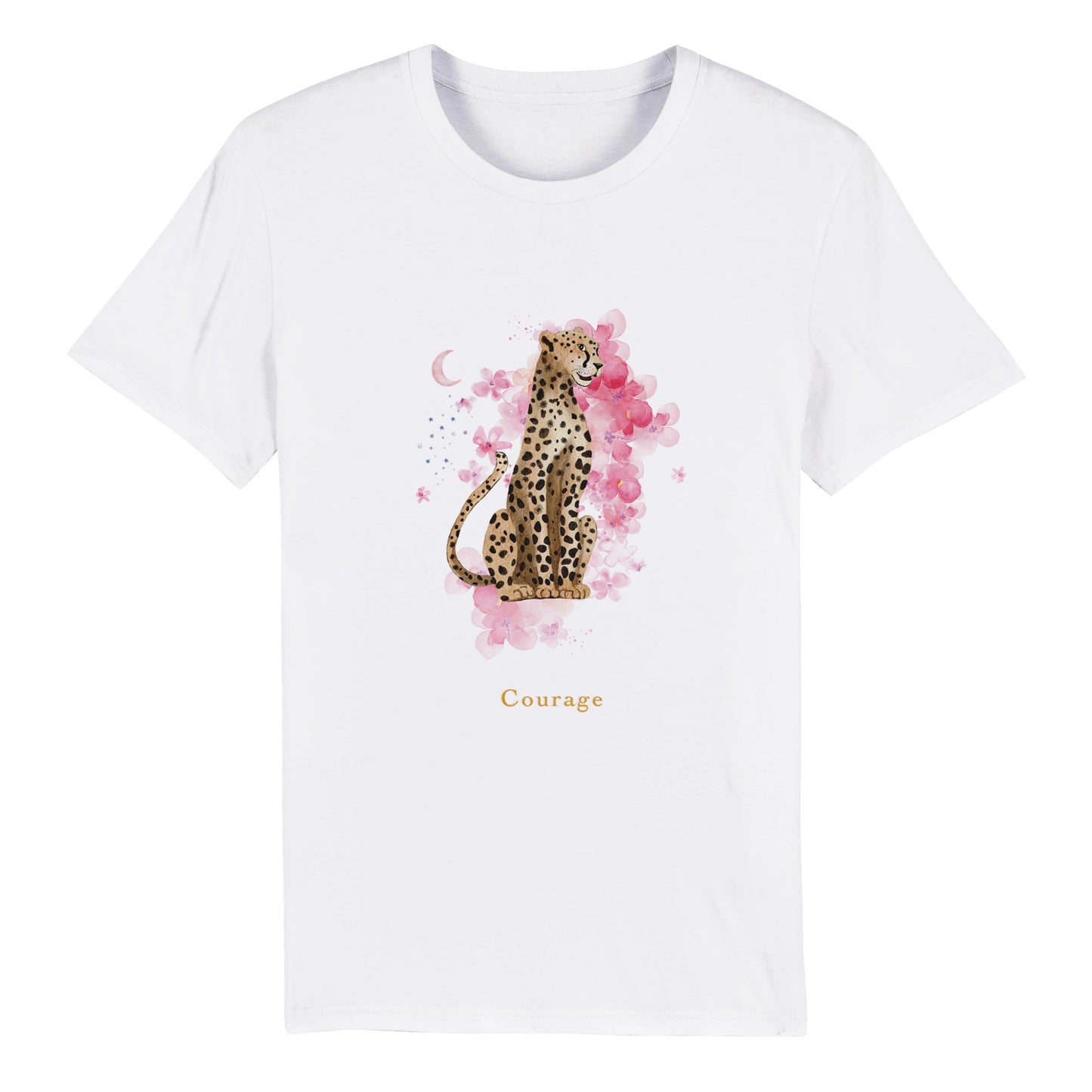 Leopard Starseed Courage - 100% Organic Cotton T-Shirt