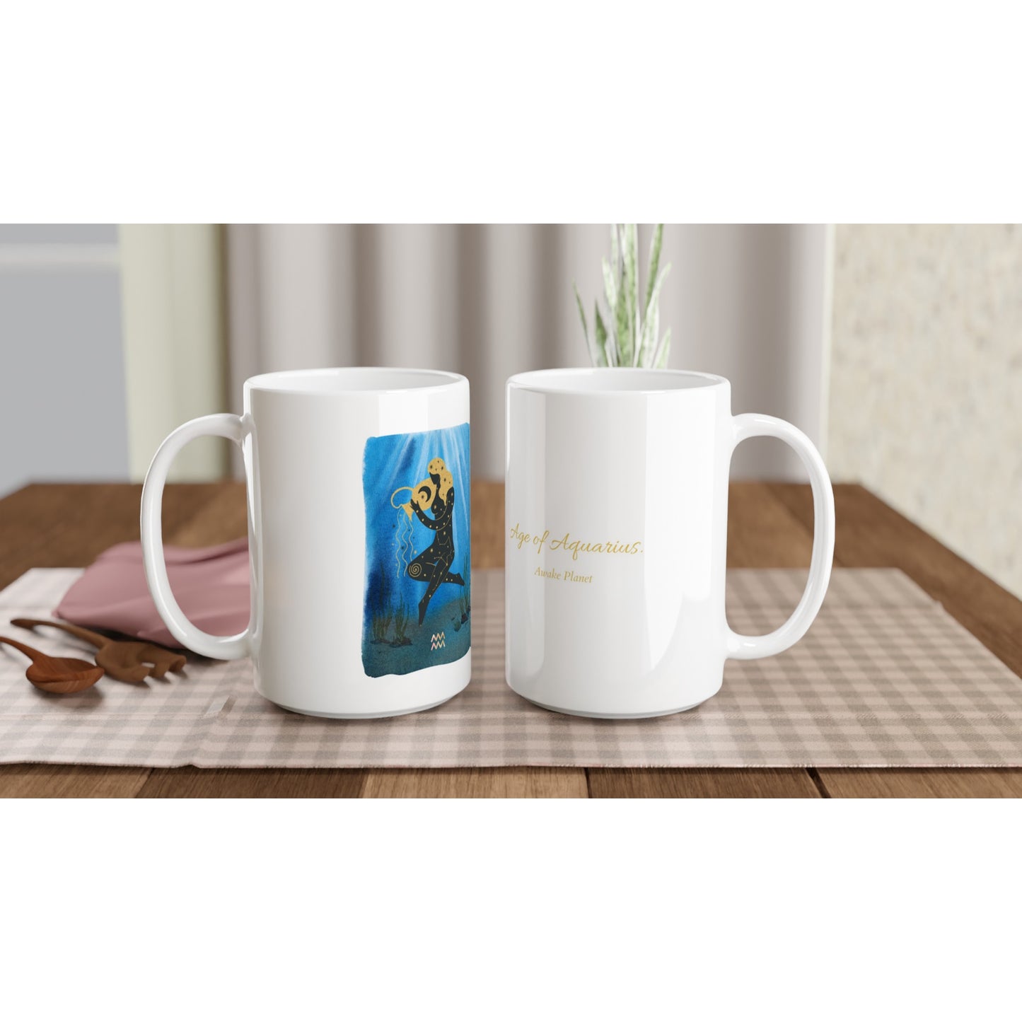 Z# Age of Aquarius - 444 ML (15 oz) Ceramic Mug