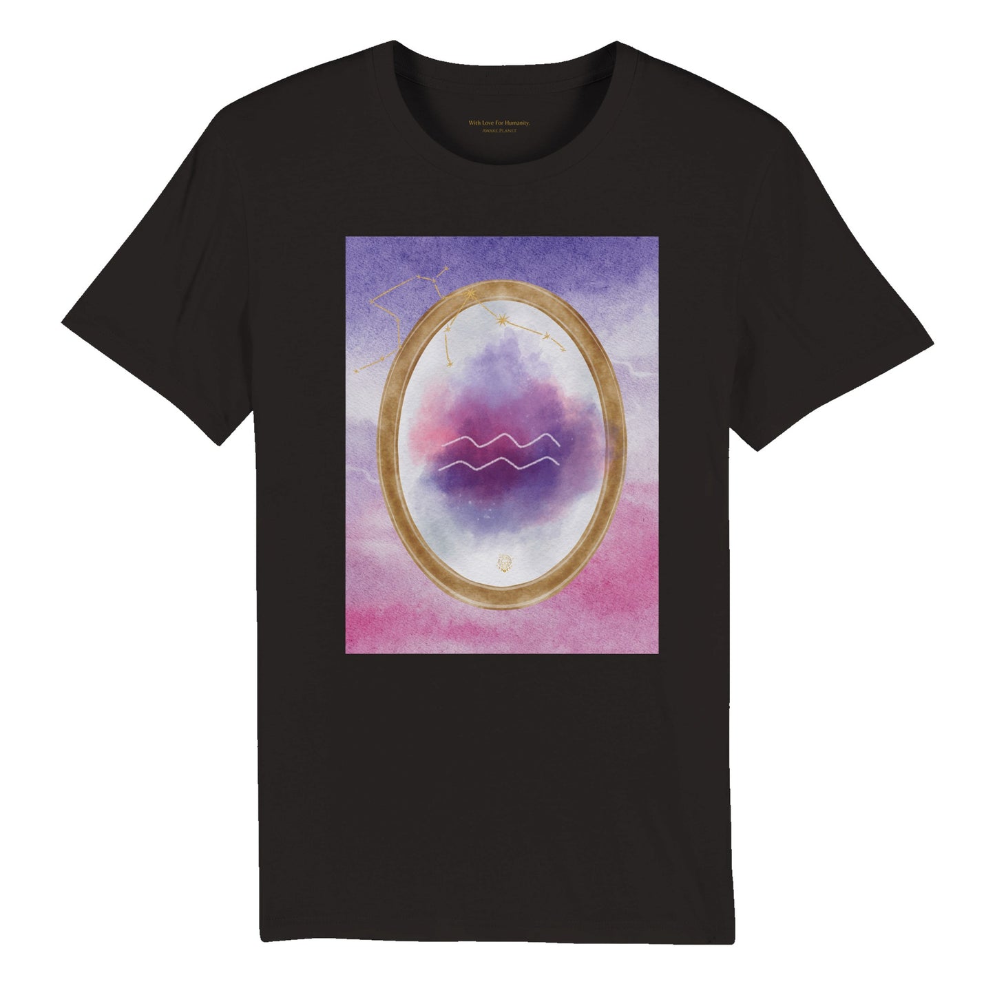 The Age Of Aquarius Mirror - 100% Organic Cotton T-Shirt