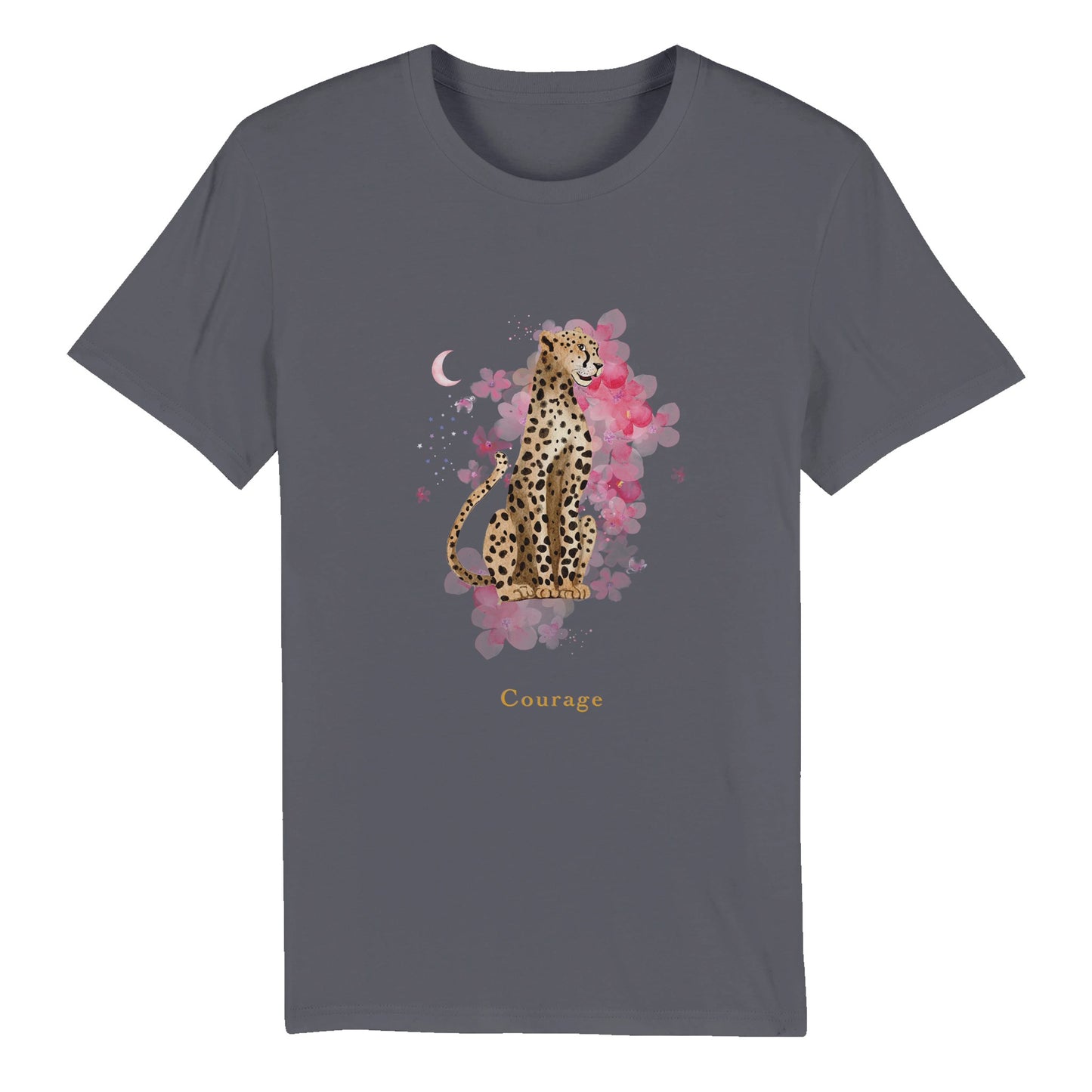 Leopard Starseed Courage - 100% Organic Cotton T-Shirt